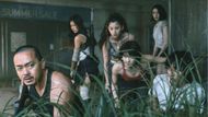 Kuina, along with the players in the game (Image via Netflix)